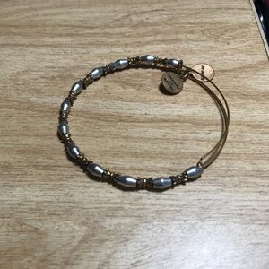Gold and silver Alex and Ani bracelet